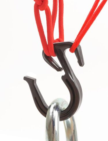 شبكة شحن مرنة Powertye مقاس 15 × 30 بوصة مع 10 خطافات قابلة للتعديل وشبكة ضيقة مقاس 2 × 2 بوصة، باللون الأسود in Saudi Arabia