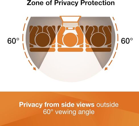 3M Gold Privacy Filter for MacBook Pro 15 Inch (2016 Model or Newer) with Comply Attachment System for Flip-Share, Reversible Gold/Black, Reduces Blue Light, Screen Protection (GFNAP007) in Kuwait