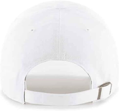 '47 Brand Los Angeles Dodgers Adjustable Clean Up Cap, White/White in Saudi Arabia