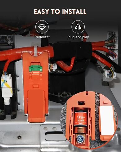 لـ PEC 125A الطاقة الجديدة ذات الجهد العالي فيوز السيارات المناسب لـ DC450V BC2000A in Saudi Arabia