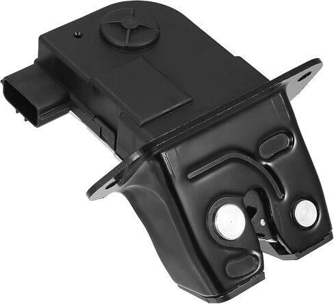 X AUTOHAUX الجذع مزلاج قفل المحرك 81230-2V000 لشركة هيونداي فيلوستر 2012-2017 1.6L V4 محرك الباب الخلفي مزلاج الباب قفل المحرك المحرك الخلفي هاتشباك غطاء صندوق السيارة قفل مزلاج المحرك in Kuwait