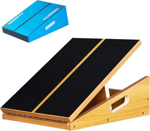 Professional Slant Board,Calf Stretcher Slant Board, 5 Positions Adjustable Slant Board for Calf Stretching Incline Board for Calf Stretching in Kuwait