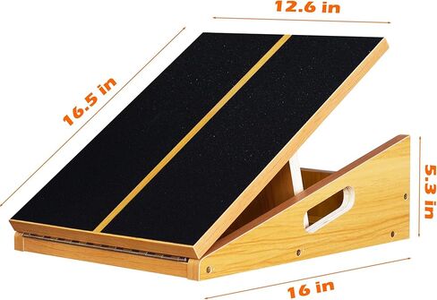 Professional Slant Board,Calf Stretcher Slant Board, 5 Positions Adjustable Slant Board for Calf Stretching Incline Board for Calf Stretching in Kuwait