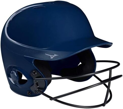 Mizuno MVP Series Solid Batting Helmet with Fastpitch Softball Mask in Saudi Arabia