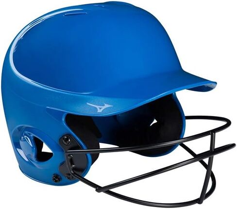 Mizuno MVP Series Solid Batting Helmet with Fastpitch Softball Mask in Saudi Arabia