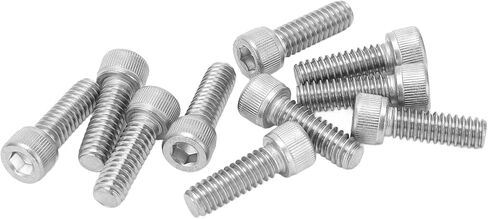 Aramox 10 قطعة 1/4 ‑ 20x3/4 غطاء الصمام عرافة البراغي قطع غيار السيارات غطاء الصمام البراغي استبدال ل SBC تشيفي 283 327 350 383 400 in Saudi Arabia