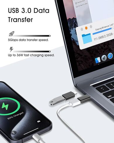 Wireless CarPlay USB to USB C Adapter in Saudi Arabia