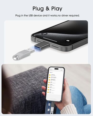 Wireless CarPlay USB to USB C Adapter in Saudi Arabia