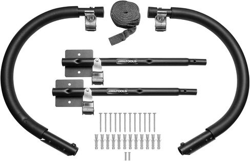 أدوات عمل رائعة رف تخزين كاياك، رف كاياك مثبت على الحائط للمرآب، 200 رطل. سعة in Kuwait