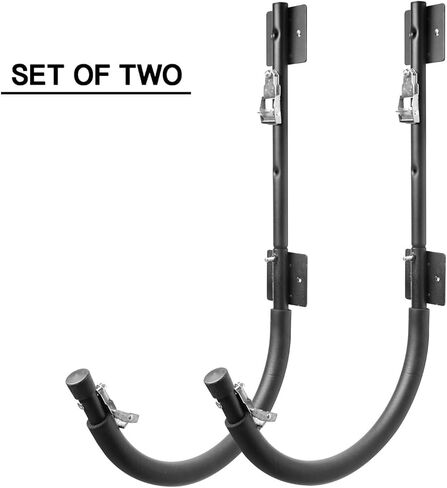 أدوات عمل رائعة رف تخزين كاياك، رف كاياك مثبت على الحائط للمرآب، 200 رطل. سعة in Kuwait