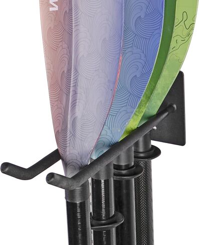 حوامل رف مجداف الكاياك مغطاة بمادة البولي إيثيلين، رفوف حائط لتخزين المجداف لمجاديف الكاياك/مجاديف التجديف/مجاديف الزورق/مجاديف قوارب التنين in Kuwait