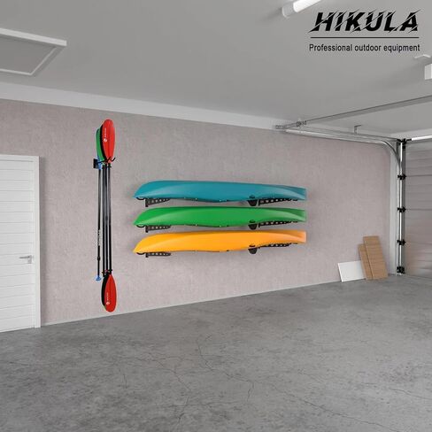 حوامل رف مجداف الكاياك مغطاة بمادة البولي إيثيلين، رفوف حائط لتخزين المجداف لمجاديف الكاياك/مجاديف التجديف/مجاديف الزورق/مجاديف قوارب التنين in Kuwait