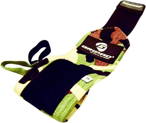 12" x 3" Weight Lifting Support Wrist Wraps, Strong Wrist Wraps, 2 Thumb Loops – Great for Weightlifting, Powerlifting, Bodybuilding, Strength & Cross-Training. in Kuwait
