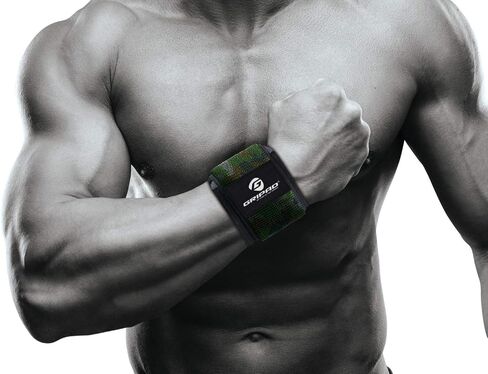 12" x 3" Weight Lifting Support Wrist Wraps, Strong Wrist Wraps, 2 Thumb Loops – Great for Weightlifting, Powerlifting, Bodybuilding, Strength & Cross-Training. in Kuwait