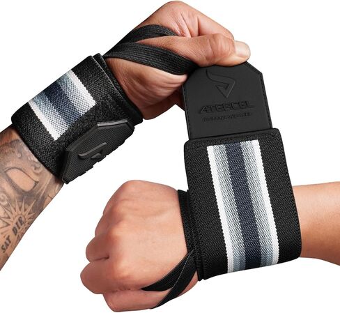 أغطية معصم ATERCEL لرفع الأثقال للرجال والنساء مقاس 18 بوصة دعم معصم احترافي مع حلقة إبهام متينة شديدة التحمل، أفضل أحزمة معصم لرفع الأثقال ورفع الأثقال in Kuwait