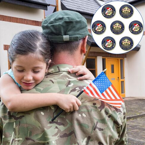 Bulk 40 Pcs Military Challenge Coins Thank You for Your Service Veterans Gift Coins Military Appreciation Coins for Veterans Christmas Military Gift(Classic) in Kuwait