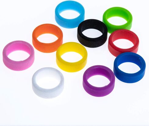 Grifiti Band Joes 0.8 × 0.25 بوصة أربطة مطاطية سيليكون مرنة صغيرة حلقات حشية لطهي الطعام وصناديق مكتب متينة تلتف 20 حزمة متنوعة من الأربطة المطاطية القوية الملونة وأشرطة السيليكون المستديرة الثقيلة in Saudi Arabia
