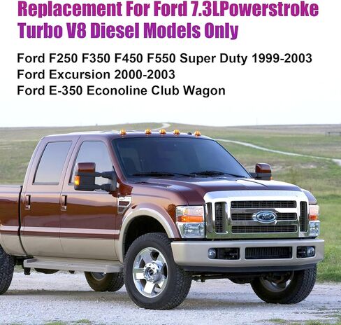 FEXON Turbo Diesel With Hardware Bellowed Up Pipe Kit Compatible with Ford 1999-2003 F-250 F-350 Super Duty 7.3L Replace 679-005 Turbocharger Up Pipe Kit in Saudi Arabia
