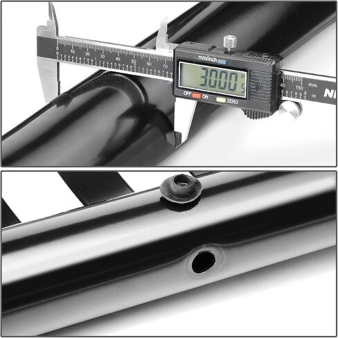 DNA Motoring BURB-003-BK Black 3" Stainless Steel Front Bumper Push Bull Bar Replacement For 07-10 Silverado in Saudi Arabia