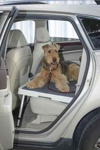 PetDek - Vehicle Rear Seat Shelf with Non-Sliding Carpet for Pets in Saudi Arabia