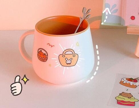 جمالية لطيف زجاجات مياه الكمبيوتر المحمول يوميات حساب اليد سجل القصاصات الحيوانية مخطط يومي للملصقات صغيرة الحجم Kawaii الشارات لمخطط DIY والأطفال المراهقين ألبومات التقويم ملصقات سجل القصاصات الديكور in Kuwait