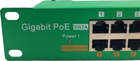 PoE Texas 4 Port PoE/PoE+ Injector with 56V 120W Power Supply - Gigabit Injector - Active Mode A Power Over Ethernet Multi Port PoE Adapter - Supports 4 PoE (802.3af or at) up to 60 watts in Kuwait