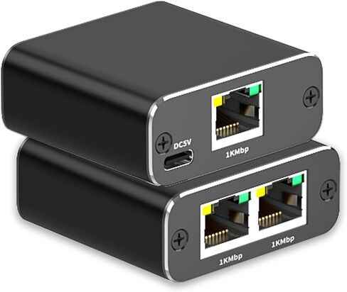 موزع إيثرنت 1 إلى 2 1000 ميجابت في الثانية عالي السرعة RJ45 LAN محول جيجابت إنترنت سريع CAT 5 6 7 كابل شبكة متعدد المنافذ موزع فاصل للأعمال المنزلية والمكتبية in Kuwait