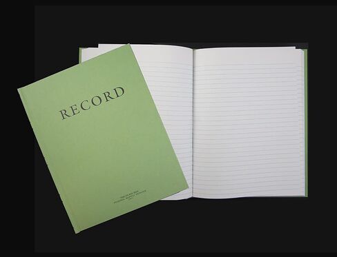 Green Military Log Book, Record Book, Memorandum Book, 8 X 10-1/2 Green Log Book NSN 7530-00-222-3525 in Saudi Arabia