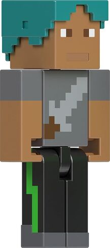 Mattel Minecraft Creator Series Action Figure وملحقاتها، لعبة سترة Camp Enderwood eSports بمقياس 3.25 بوصة ورموز DLC in Saudi Arabia