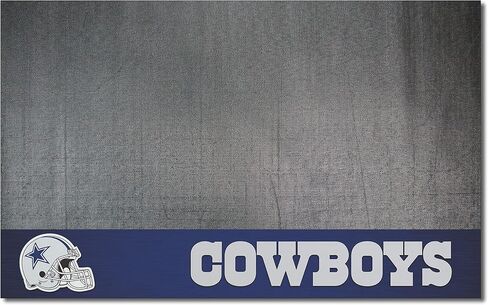 سجادة شواء من الفينيل من FANMATS NFL Dallas Cowboys، باللون الأزرق، 26 بوصة × 42 بوصة in Saudi Arabia