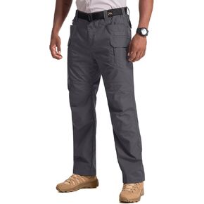Men's Cargo Pants Ripstop Water Resistant Tactical Pants Lightweight Stretch Hiking Work Pants Outdoor Gear