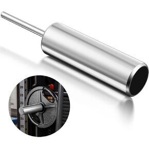 Lasnten Weight Stack Pin 10 mm Gym Pin Weight Stack Extender for Cable Machine Weight Stack Extender Pin for 2" Weight Plates That Have a 2"(50.8mm) Hole