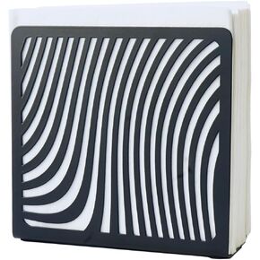 Metal Flowing Lines Abstract Art Silhouette Tabletop Napkin Holder For Table/Freestanding Tissue Dispenser