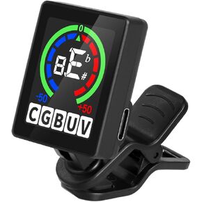 Guitar tuner Clip On Color Display SH-05 for Guitar Ukulele (Color screen 1 pack)