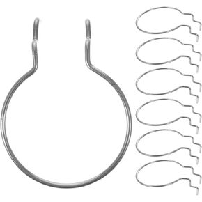 Uonlytech 10pcs Peg Board Hook Tool Pegboard Tool Hangers Tool Hooks Peg Board Hoops Pegboard Organizer Hooks Garage Pegboard Hook Garage Pegboard Pegs Peg Board Hooks for Hanging Silver Cup