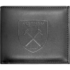 West Ham United FC Wallet, Black, 11cm x 9.5cm