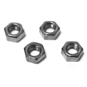 Stainless Steel M4-4mm Hex Nuts Assortment Kit, 4Pcs