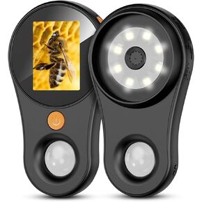 Handheld Digital Microscope, Fixed Focus Portable Microscope, Digital Microscope with 2in Color Screen, 200W Pixel, 500x Magnification Digital Magnifying Glass with 8LED Lights