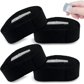4 Pack Tie Down Straps, 16.4ft x 0.98" Lashing Straps, Lashing Secure Strap with Cam Buckles Adjustable, Packing Straps Heavy-Duty for Motorcycle, Cargo, Truck, Luggage and Car Roof Racks