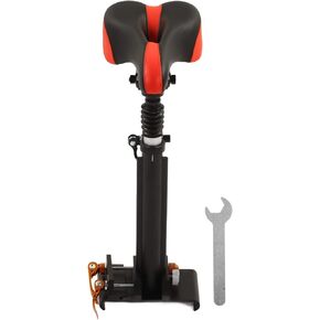 KENANLAN E Bike Saddle Electric Scooter Seat Fits for Xiaomi M365, Adjustable Universal Punch Scooter Seat Attachment, Folding Seat Replacement