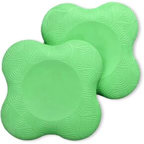2-Pack Yoga Knee Pad Cushion - Extra Thick Foam Pads for Knees, Elbows, Wrists, Hands, and Head Cushioned Knee Pad for Yoga Non-Slip Yoga Knee Pads Knee Support Pad for Yoga Yoga Knee Pad Set for Joint Comfort High-Density Yoga Knee Cushions