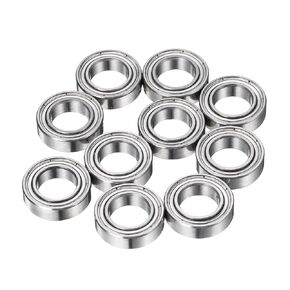 uxcell 10pcs MR148ZZ Deep Groove Ball Bearings 8x14x4mm Chrome Steel Miniature Bearing Double Shielded Precision Bearings, P5 (ABEC 5)