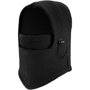 Thermal Fleece Face Mask Winter Thick Face Cover Warm Ski Head Covering Cold Weather Riding Headwear