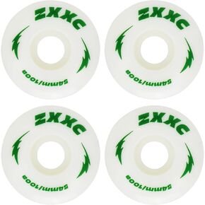 Skateboard Wheels Professional Players High Hardness 100A Excellent Elasticity Wear Resistance 54mm×32mm |Set of 4