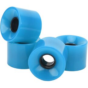 Bnineteenteam 4PCS 60mm Skateboard Wheels,All Terrain Skateboard Wheels for Skateboard,Longboard(Blue)