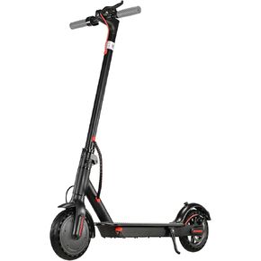 Electric Scooter for Adults, 350W Motor 19MPH Max Speed 21 Mile Range, 8.5" Solid Tires Foldable E-Scooter with APP Control & UL2272 Certified
