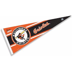 WinCraft Orioles Retro Vintage Throwback Full Size Pennant Flag