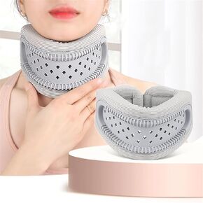 Neck Brace for Neck Pain and Support, Adjustable Cervical Collar for Sleeping, Soft Foam Neck Protectors Wraps Keep Vertebrae Stable and Aligned, Women & Men Cervical Spine Pressure Relief