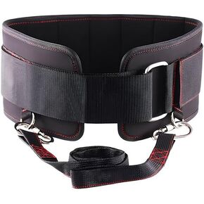 Forcefree Weight Lifting Dip Belt with Extension Straps | Weighted Pull Up Belt for Men & Women | Heavy Duty Dip Belt for Weight Lifting, Pull-ups, Dips