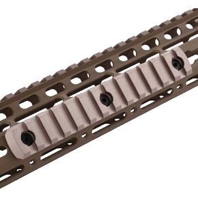 TuFok Picatinny Rail Section for Keymode - Thin 0.27in Height Rail Attachment Rail Adapter Mount Alumimun 13-Slot